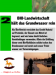 Ökologische Landwirtschaft schützt das Grundwasser nachhaltig