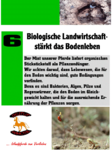 Biologische Landwirtschaft fördert ein aktives Bodenleben