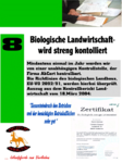 Biologische Landwirtschaft unterliegt regelmäßigen Kontrollen